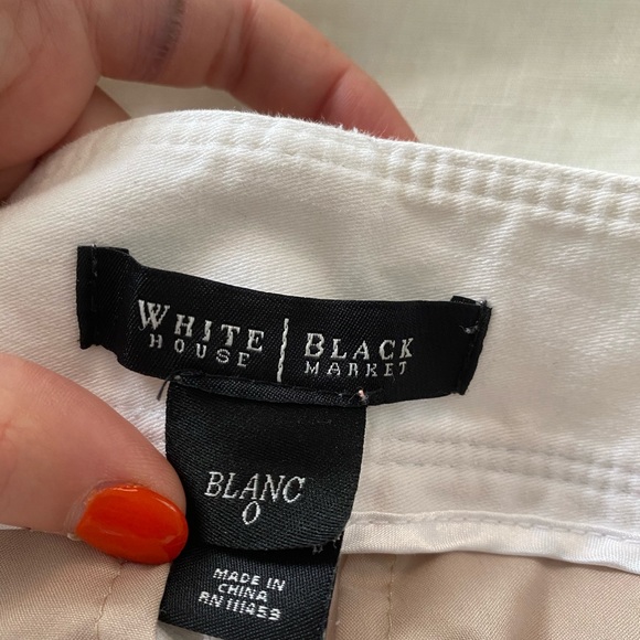 White cropped pants - Picture 2 of 2